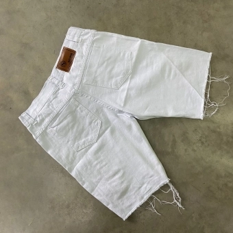 BERMUDA JEANS BRANCA