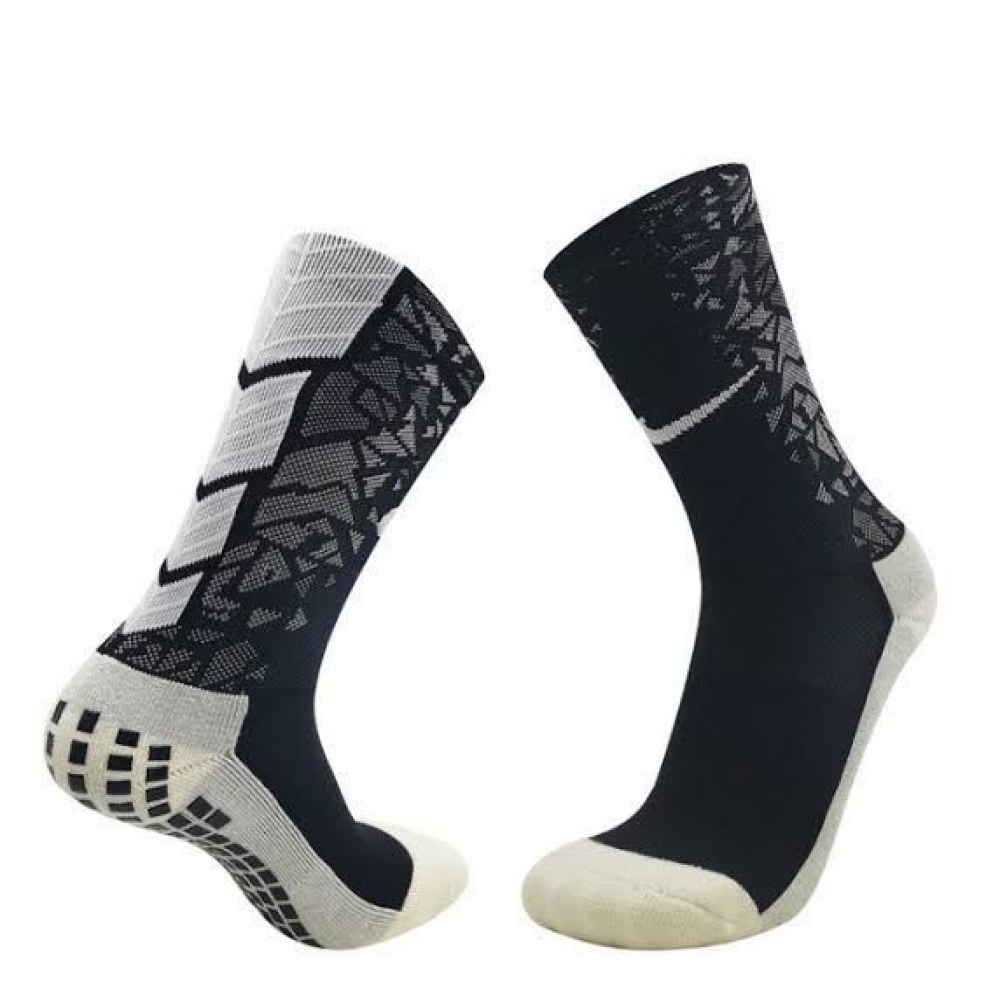 MEIA PRO SOCCER - PRETO CINZA