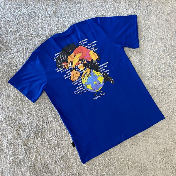 CAMISETA OAK TOUR - AZUL