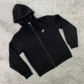MOLETOM NK ZÍPER - PRETO