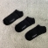 KIT 3 MEIAS SOQUETE - PRETO