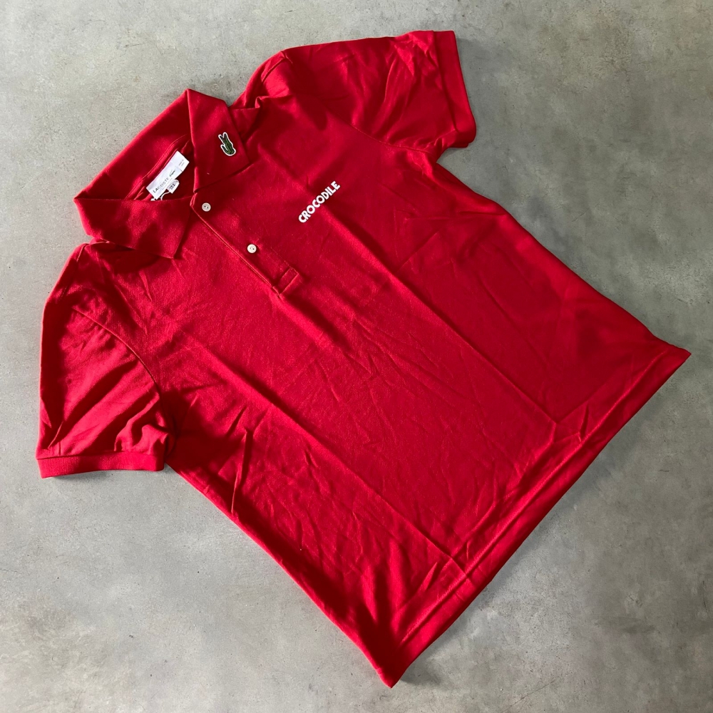 POLO CROC - VERMELHO
