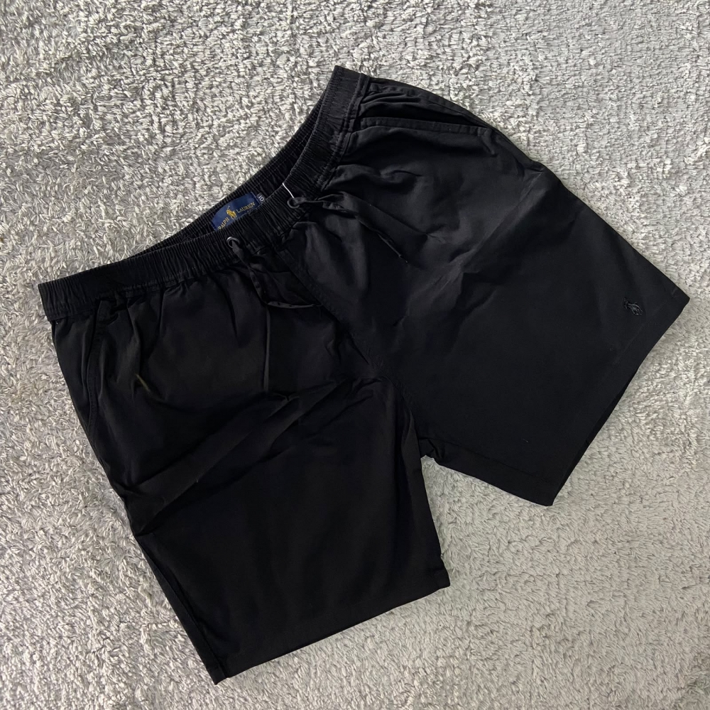 BERMUDA PLUS SARJA POL - PRETO