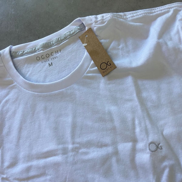 CAMISETA OGOCHI BASIC - BRANCO