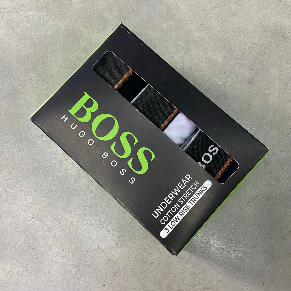 KIT 3 CUECAS BOXER BSS