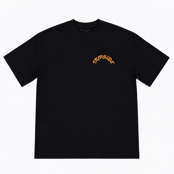 CAMISETA TRIP SIDE RAPOSA - PRETA