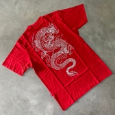 CAMISETA TRIP SIDE DRAGON - VERMELHA