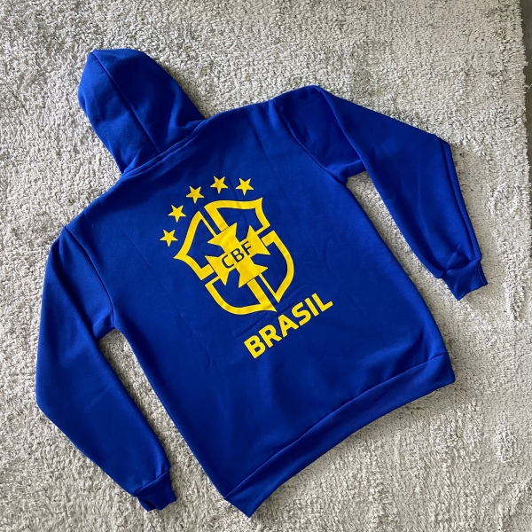 MOLETOM BRA - AZUL