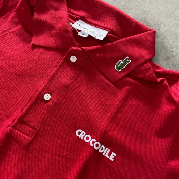 POLO CROC - VERMELHO