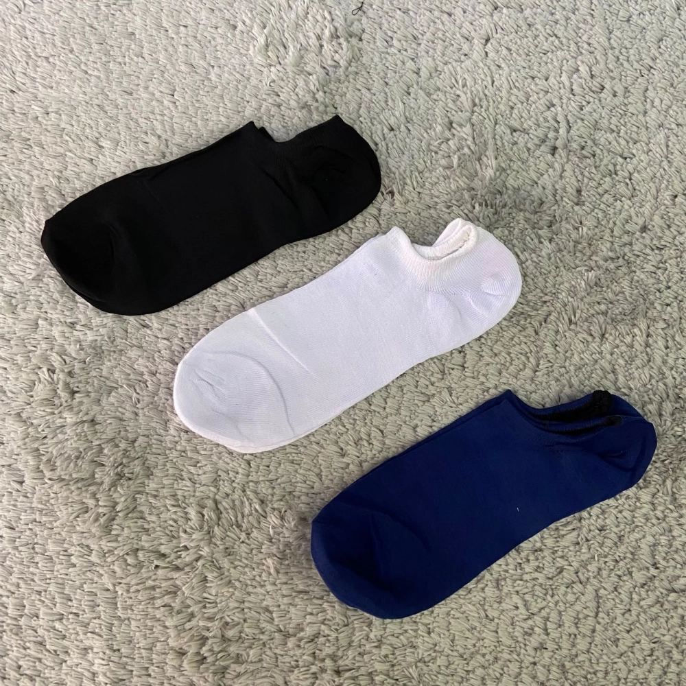 KIT 3 MEIAS SOQUETE - SORTIDOS