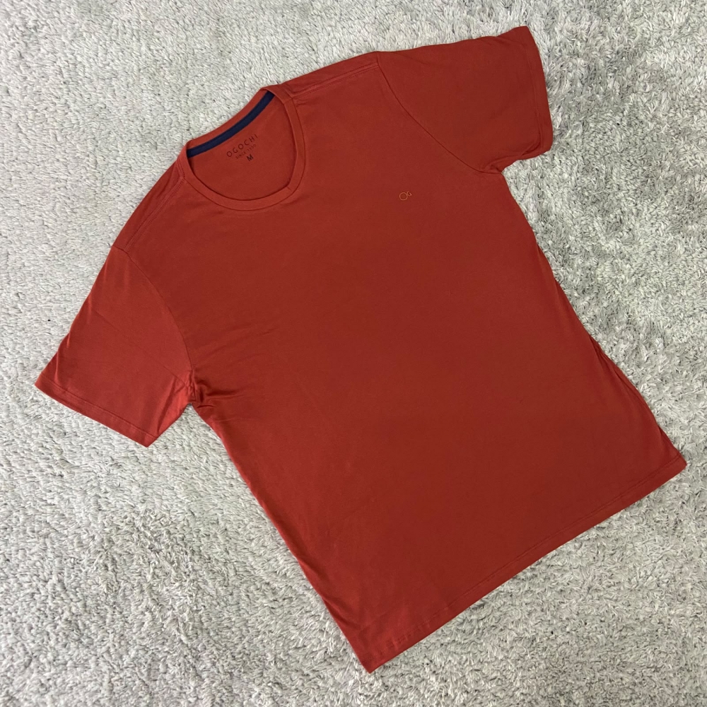 CAMISETA OGOCHI BASIC 02 - TERRACOTA